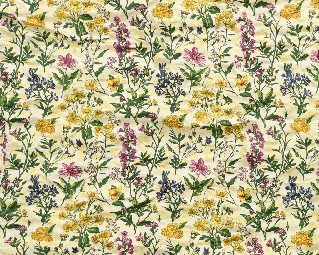 PrzytulneMieszkanie.pl PrzytulneMieszkanie.pl Pościel z kory HERBELLE kolorowa Rozmiar pościeli: 70 x 90 cm | 140 x 200 cm