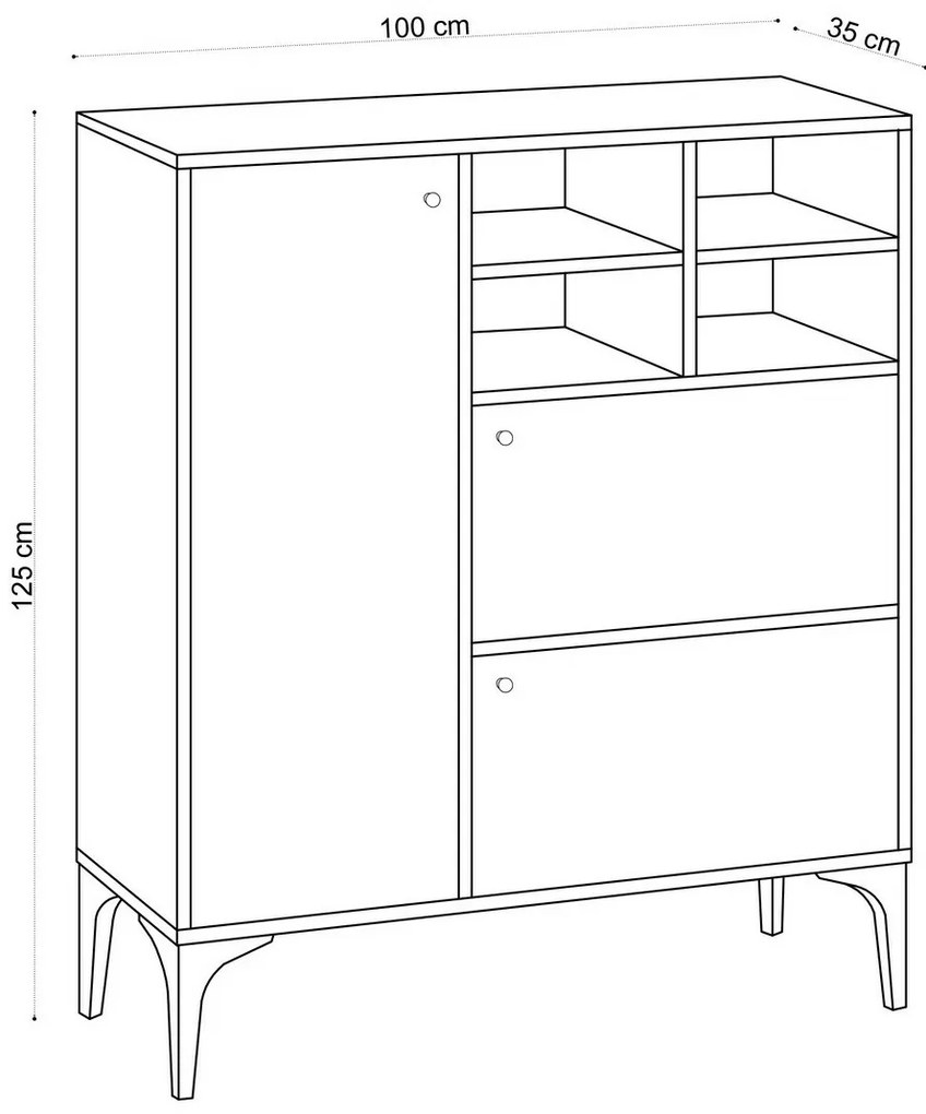 Szafka Ewa Sapphire Oak