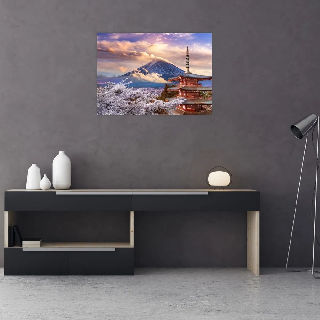 Obraz - Góra Fuji (70x50 cm)