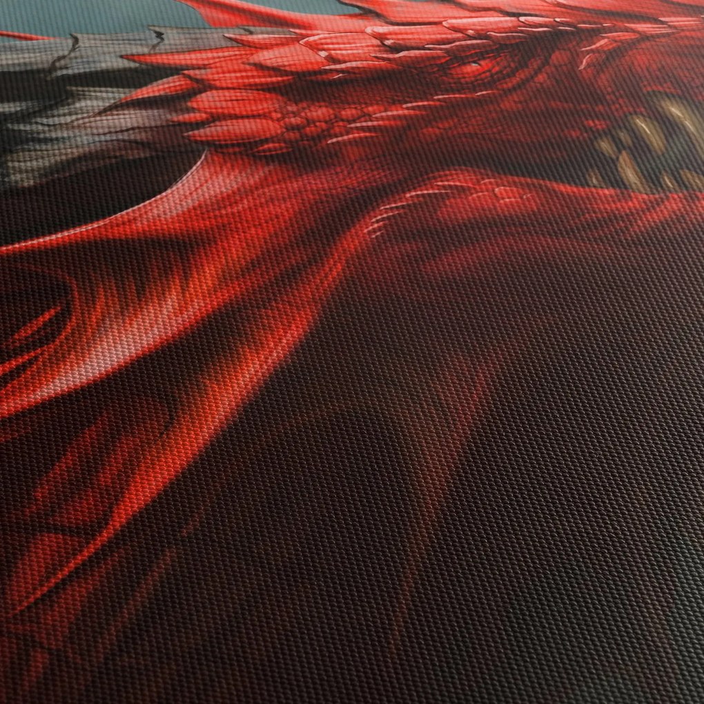Obraz - Smok (170x50 cm)