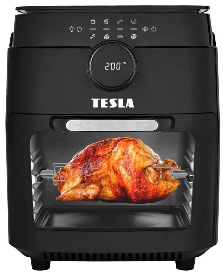 TESLA Electronics AirCook & Grill - Inteligentna frytkownica 12 l 1800W/230V