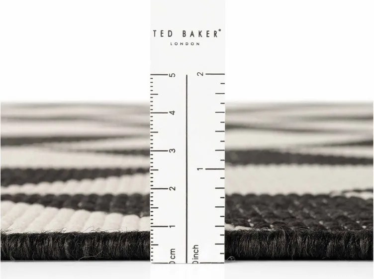 Czarny/kremowy dywan odpowiedni na zewnątrz 200x300 cm Haringey Terrick – Ted Baker