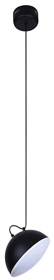 Klausen 142022 - Lampa LED CROWD na lanku 20W 230V czarna