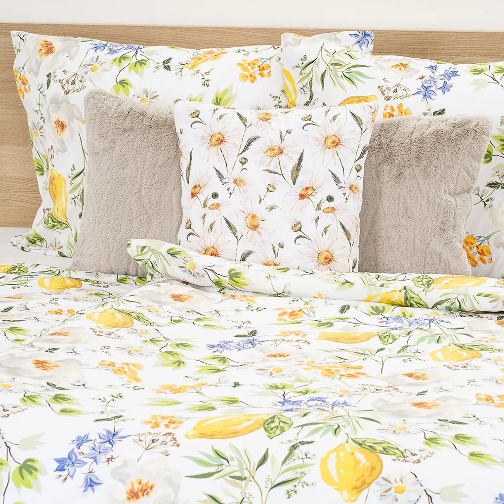 4Home Pościel bawełniana Lemon Delight, 140 x 220 cm, 70 x 90 cm, 140 x 220 cm, 70 x 90 cm