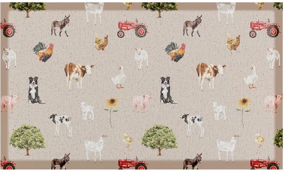 Wycieraczka z PVC 40x70 cm Farm Life – Artsy Doormats