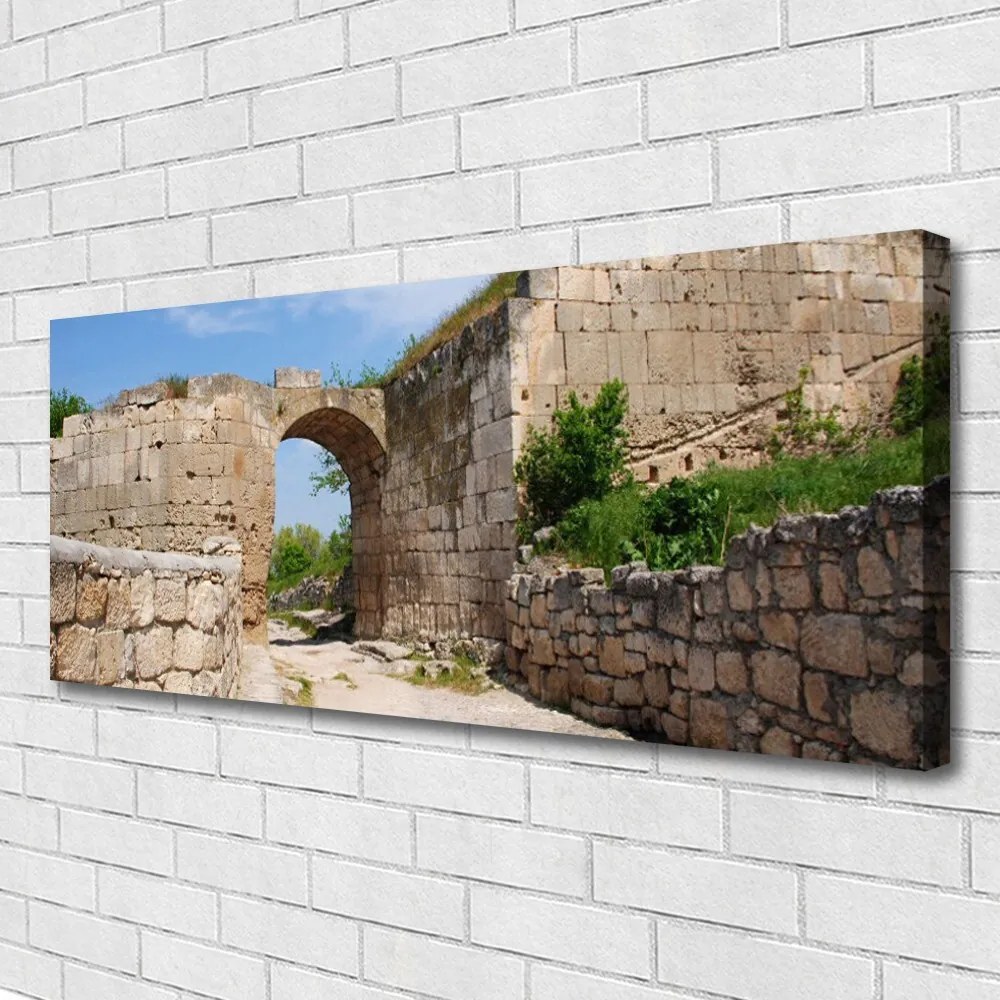 Obraz Canvas Ruina Architektura Budynek