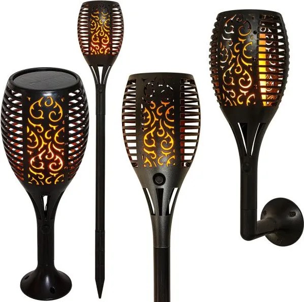 VOLTRONIC Zestaw lamp solarnych 51 LED, 4 szt