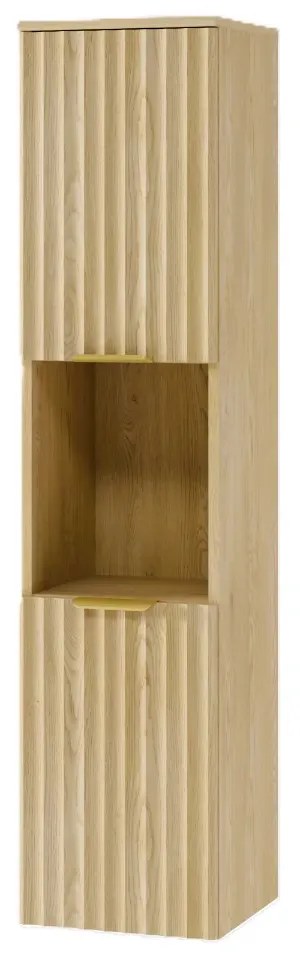 Szafka łazienkowa TIBU 2.0 2D 40x115cm dąb złoty STRAMA