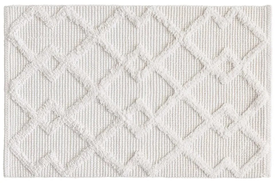 Kremowy dywanik łazienkowy 50x80 cm Otis – douceur d'intérieur