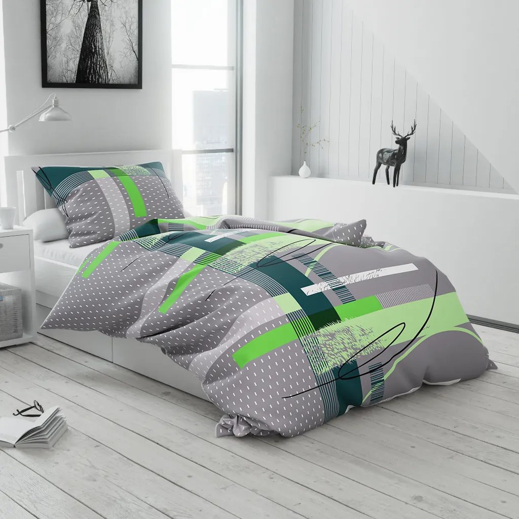 PrzytulneMieszkanie.pl PrzytulneMieszkanie.pl Pościel bawełniana MILLA szara