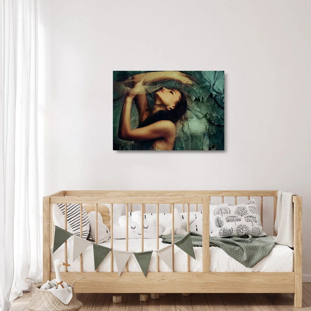 Obraz na szkle - Muza (70x50 cm)
