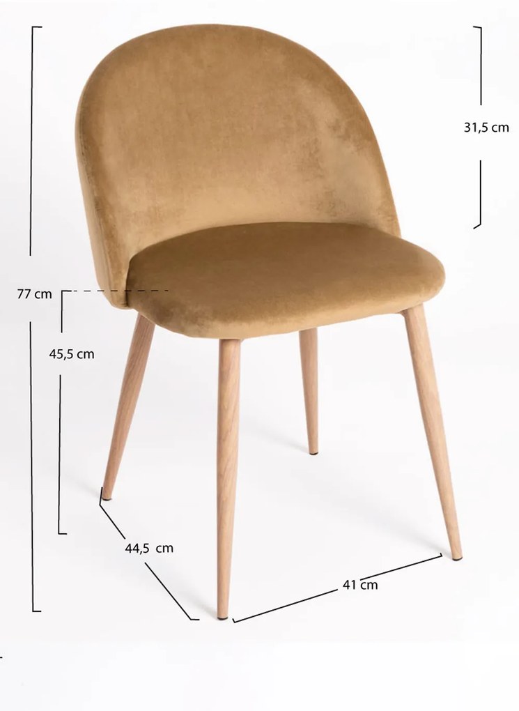Silla Vint Terciopelo