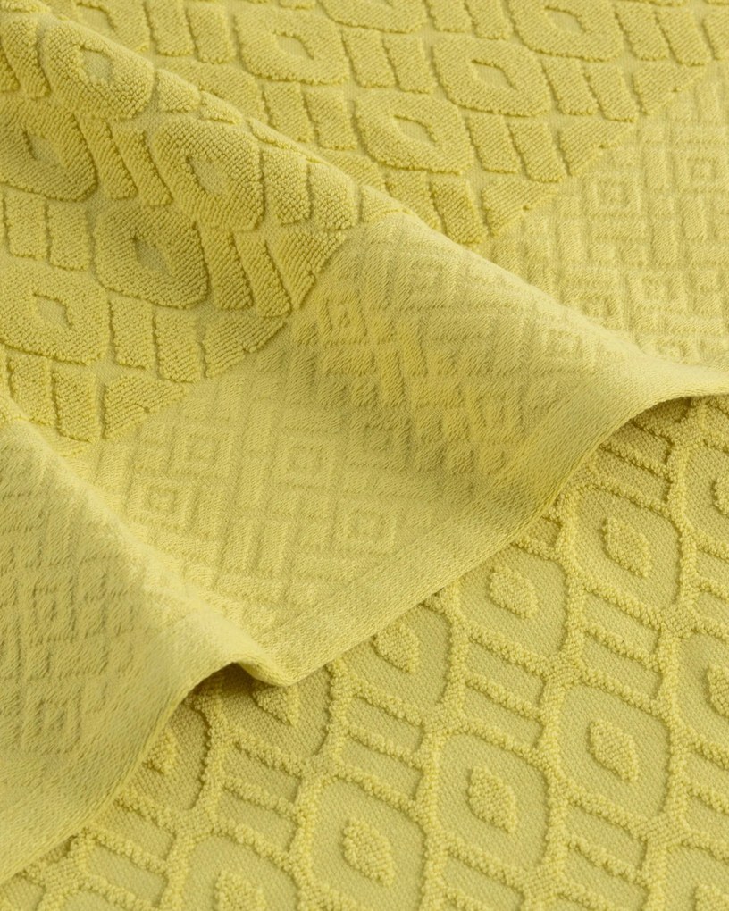 Ręcznik Lattice 70x140 cm sunny yellow