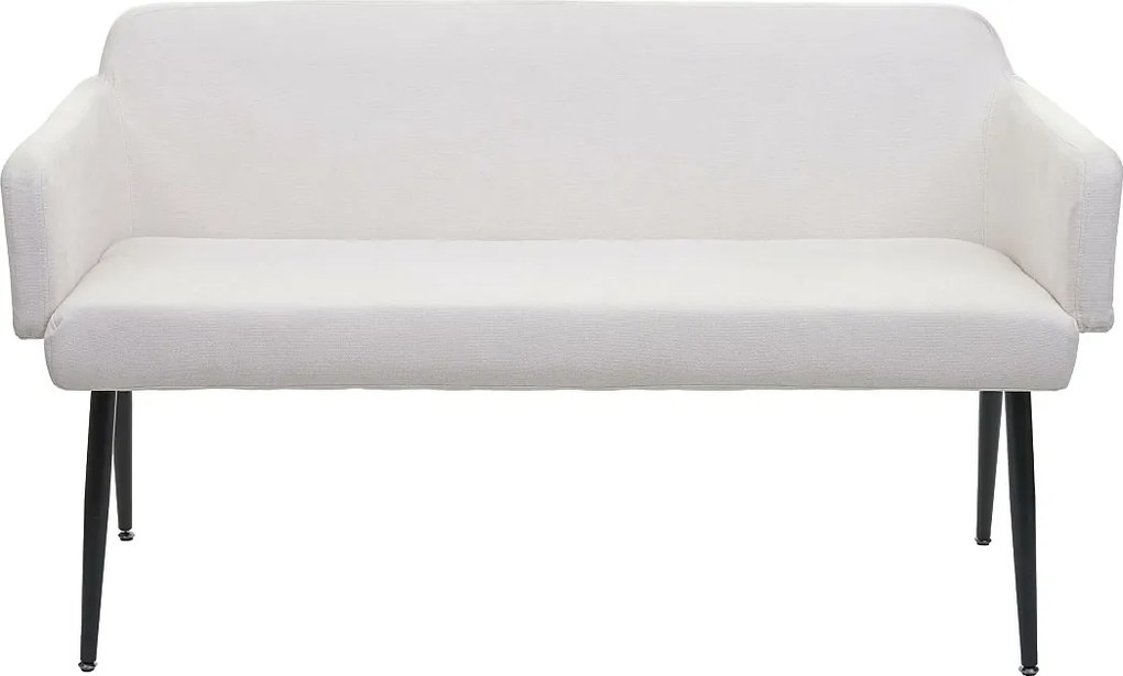 Ławka MCW-L13, kremowo-biały