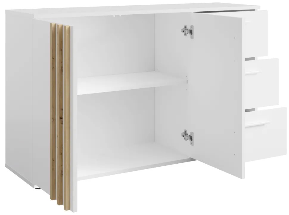 Komoda TOLIS 2D3S, biała