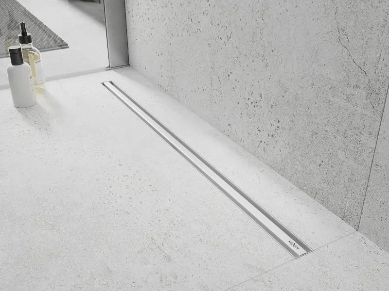 Mexen Flat 360° Slim odpływ liniowy obrotowy 80 cm, biały - 1241080