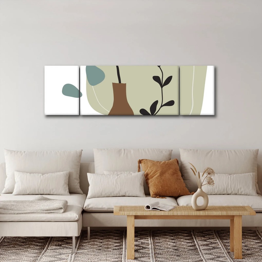 Obraz - Kwiaty w wazonie N⁰2 (170x50 cm)