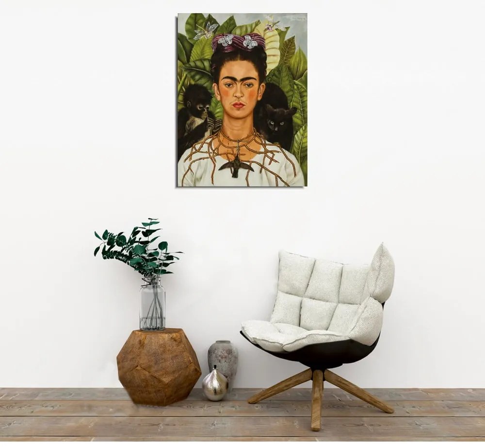 Reprodukcja obrazu na płótnie Frida Kahlo, 30x40 cm