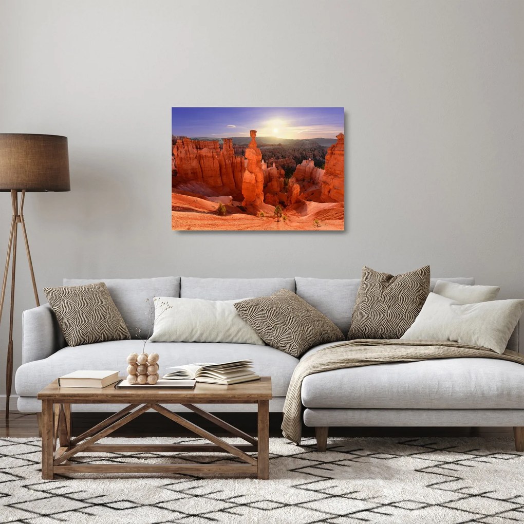 Obraz na szkle - Park Narodowy Utah (70x50 cm)