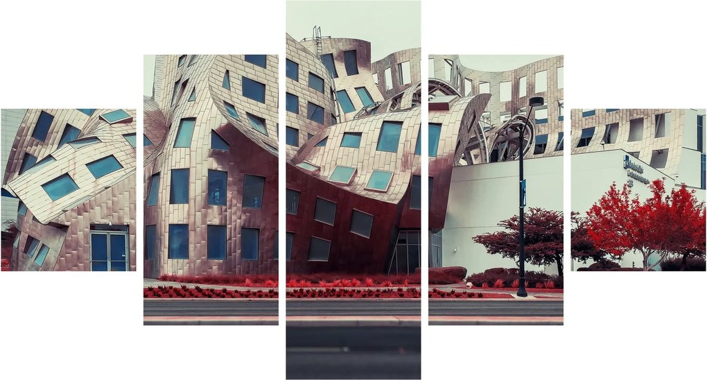 Obraz - budynek architektoniczny (125x70 cm)