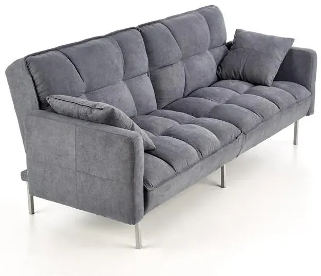 Sofa ROBERTO ciemno szara rozkładana HALMAR