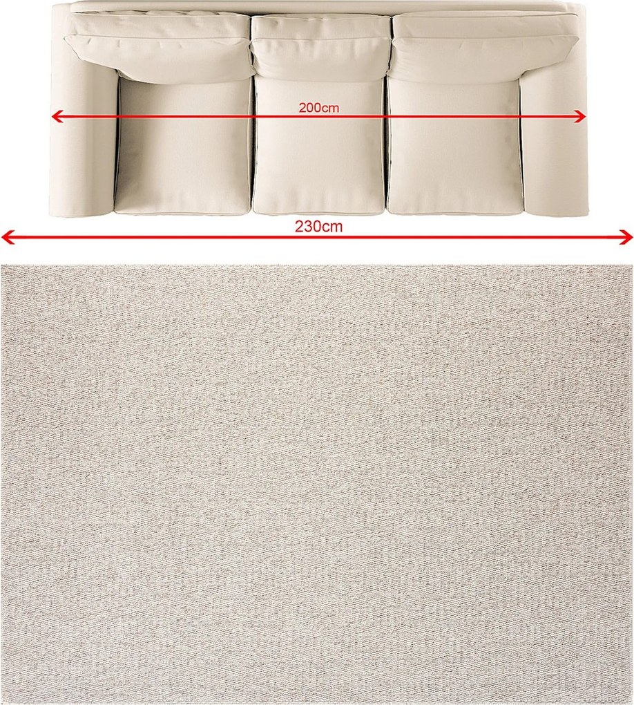 Dywan Neutral 160x230 cm