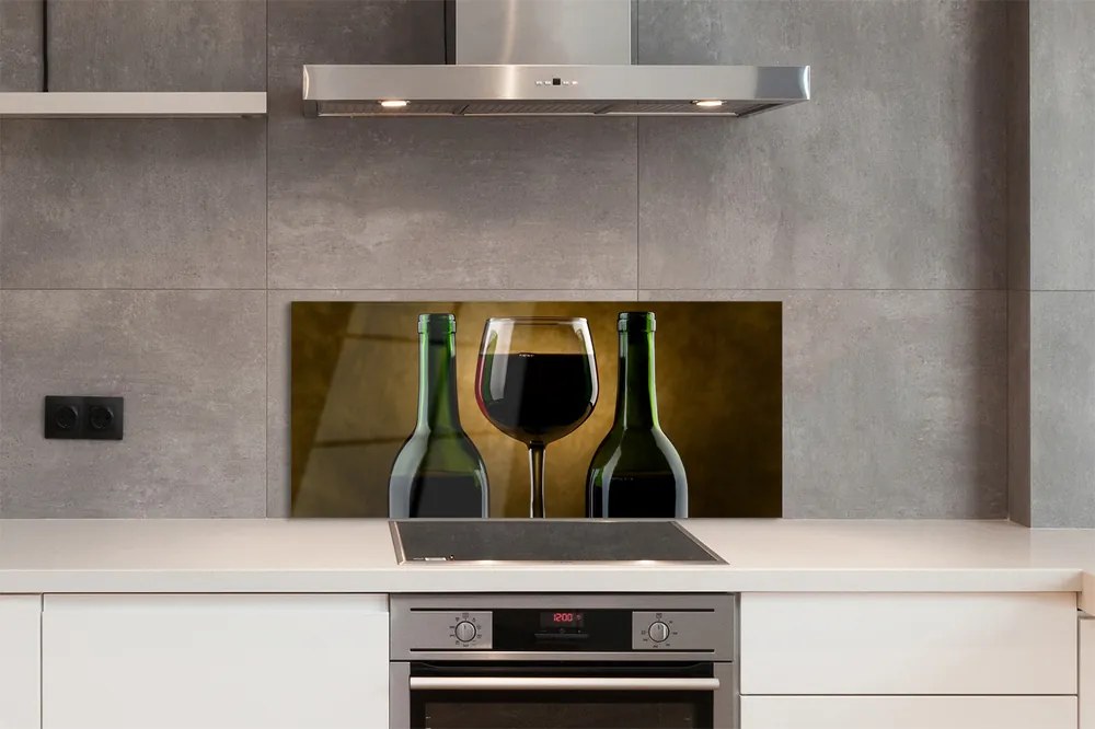 Panel szklany do Kuchni Wykwintna Kolekcja Win