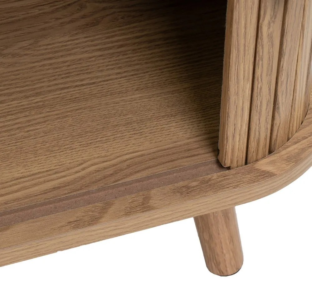 Regał w dekorze dębu w naturalnym kolorze 80x172x40 cm Elia – Casa Selección