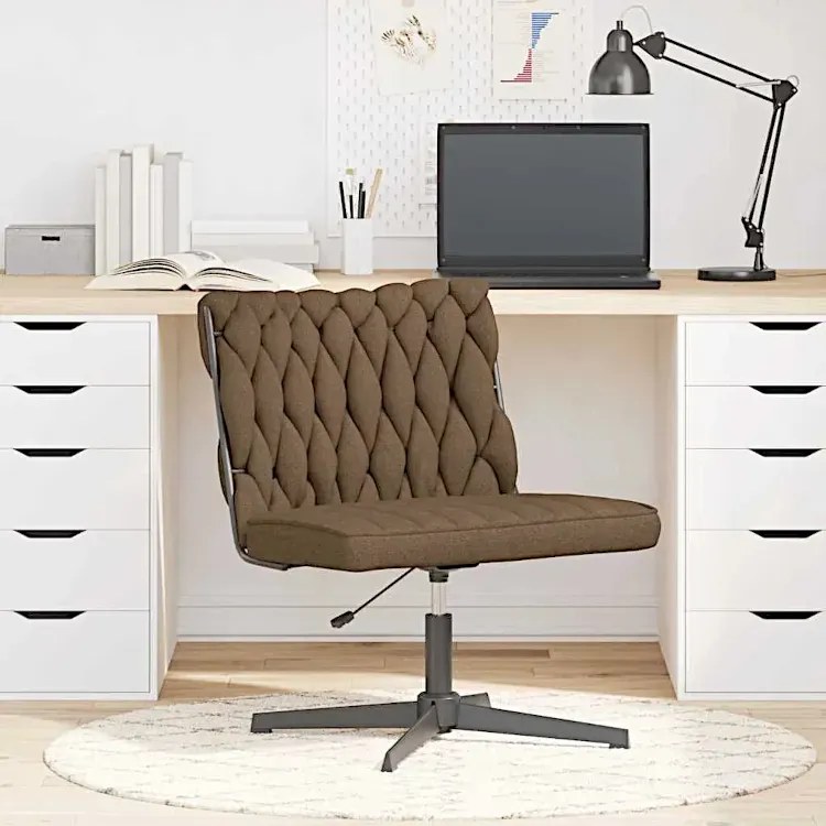 Fotel do biurka glamour taupe - Metropolix