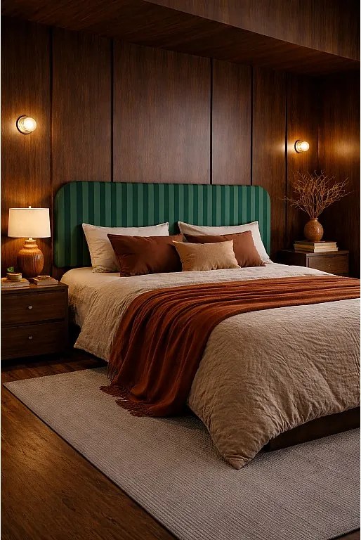 Wezgłowie z aksamitu 160x97 cm EDDIE