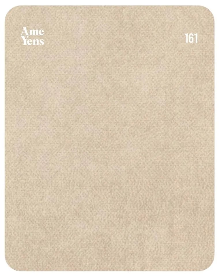 Beżowy aksamitny fotel Celerio – Ame Yens