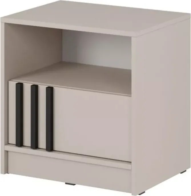 Szafka nocna stolik lamele Sophie szuflada 51cm