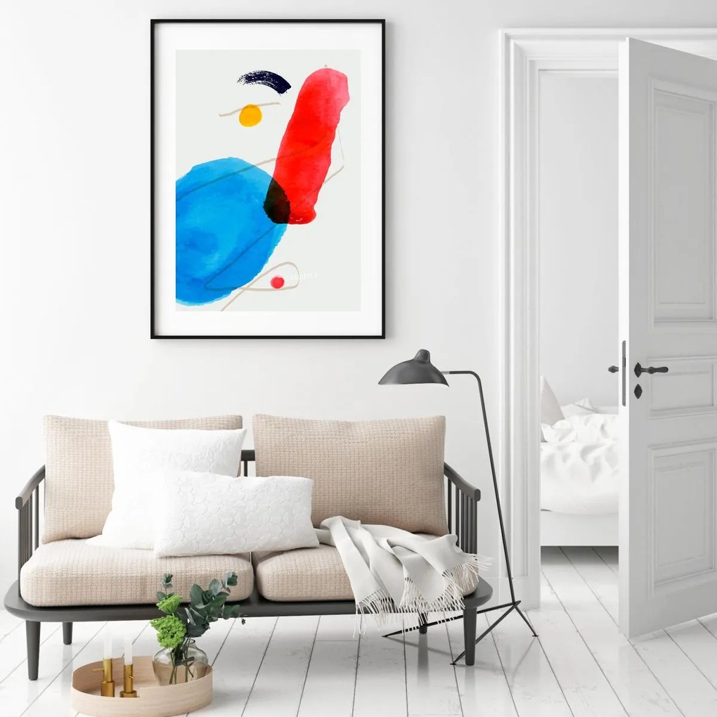 Plakat - Artystyczna abstrakcja (A4)