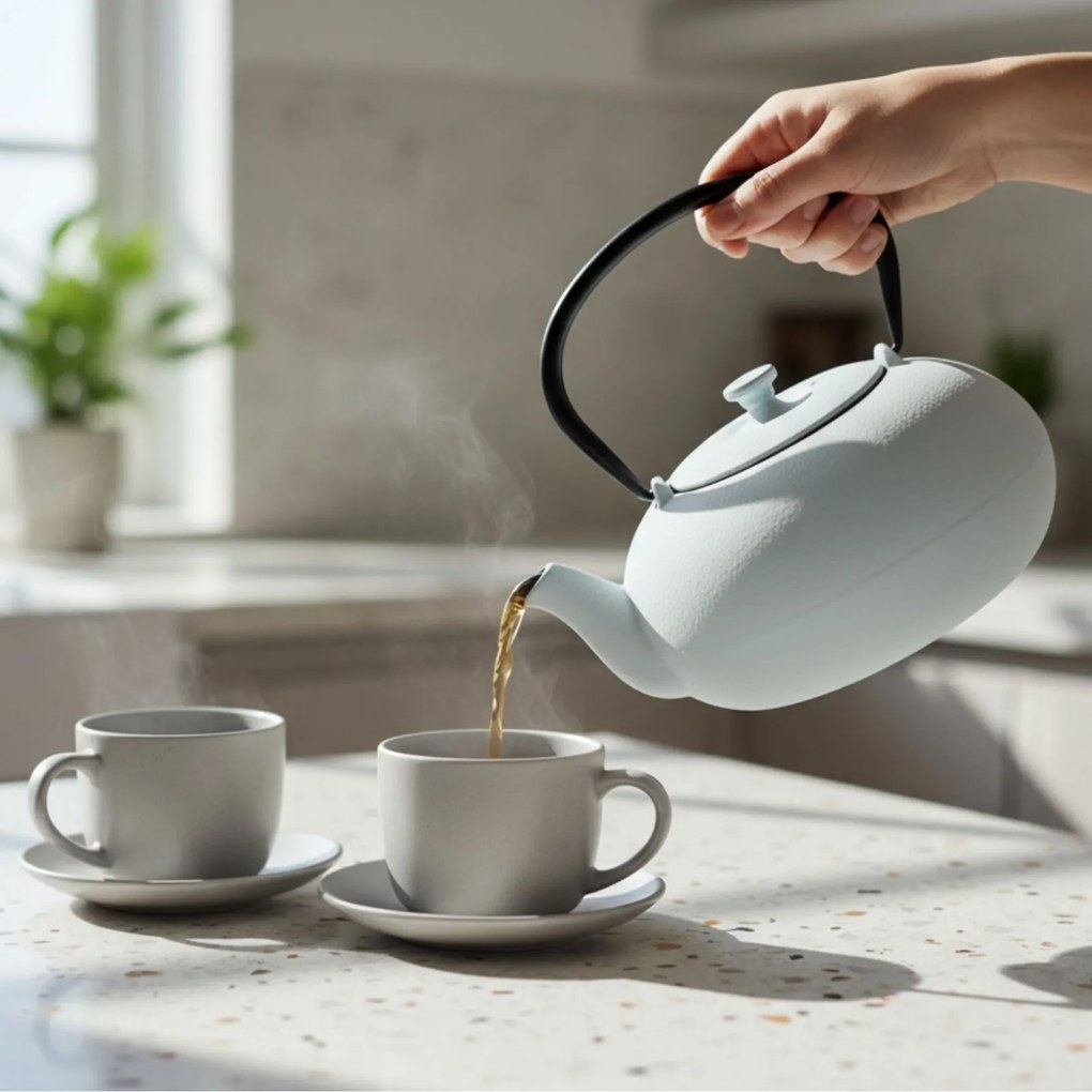 Czajnik żeliwny z zaparzaczem NOMI, 800 ml