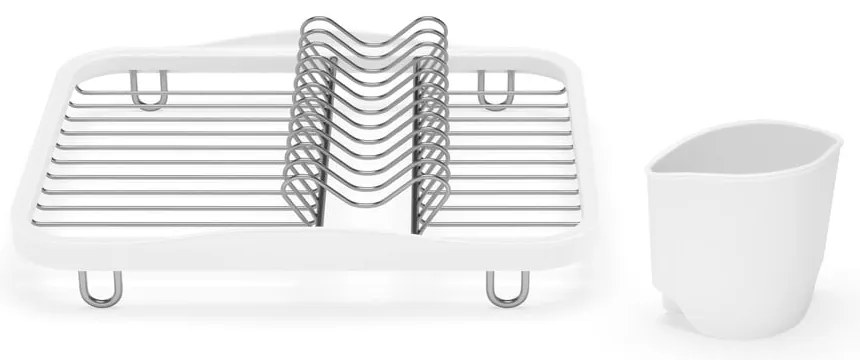 Biały stalowy ociekacz 36x28 cm Sinkin – Umbra