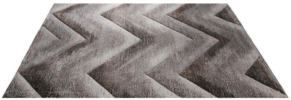 Dywan Diamond New jodełka szaro-beżowy 160 cm x 220 cm