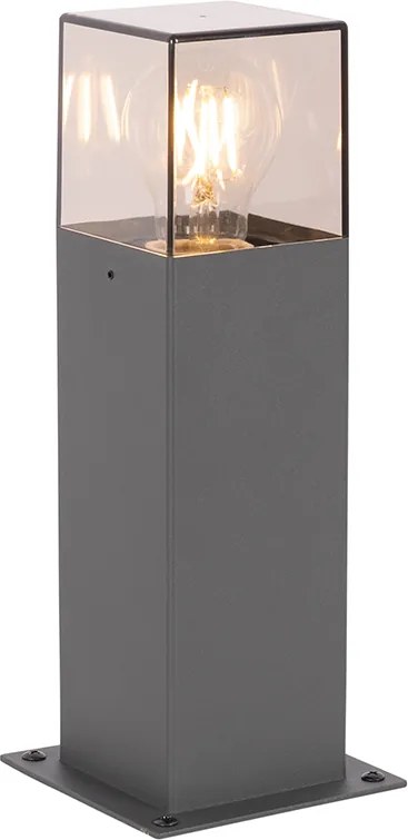 Inteligentna industrialna lampa podłogowa zewnętrzna antracytowa 30 cm w komplecie z Wi-Fi P45 - Denmark