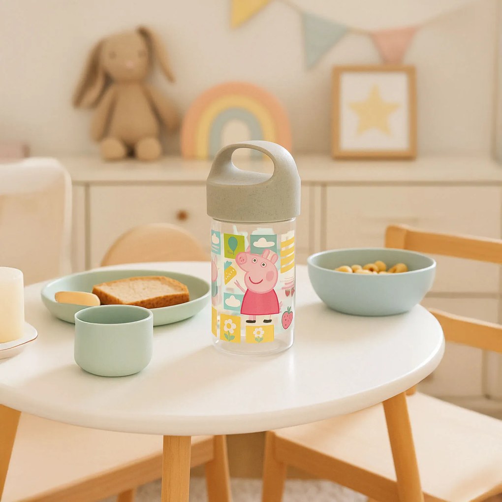 Pojemnik/bidon Buddy Snack Świnka Peppa, 500 ml, KOZIOL