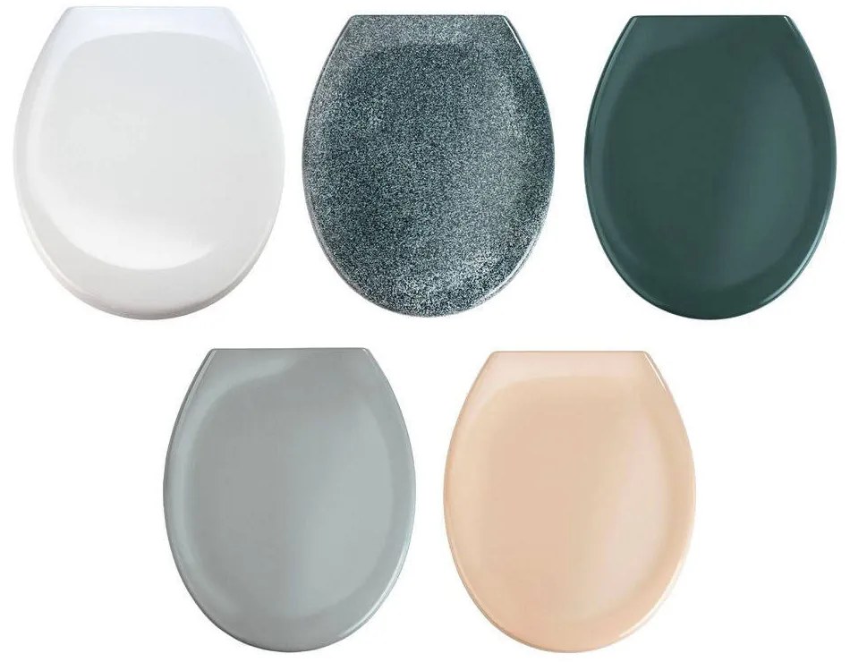 Deska sedesowa OTTANA BEIGE - Duroplast, wolnoopadająca, WENKO