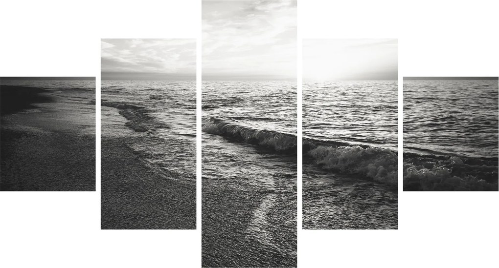 Obraz - Na brzegu morza (125x70 cm)
