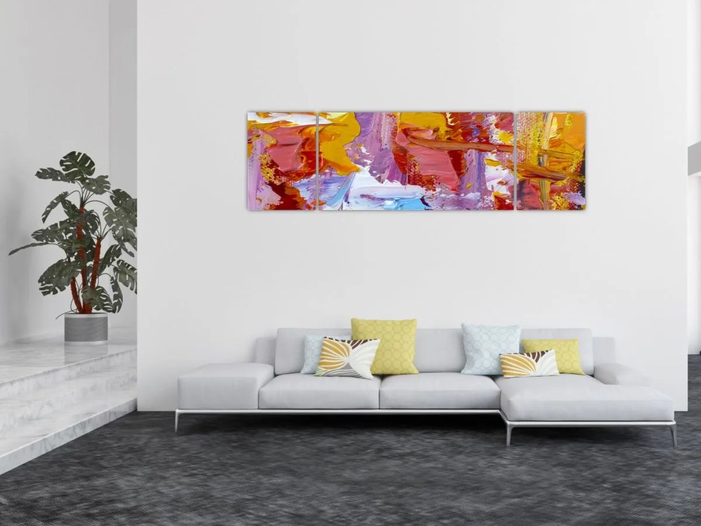 Obraz - Malarstwo olejne (170x50 cm)