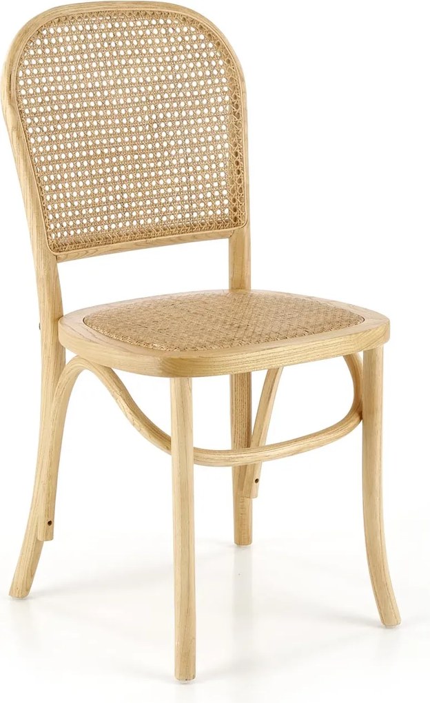 Krzesło jadalniane z rattanu naturalnego K502