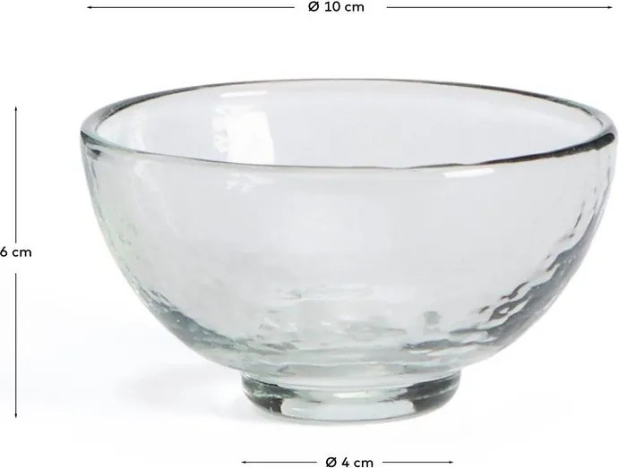 Szklana miska Sileia – Kave Home