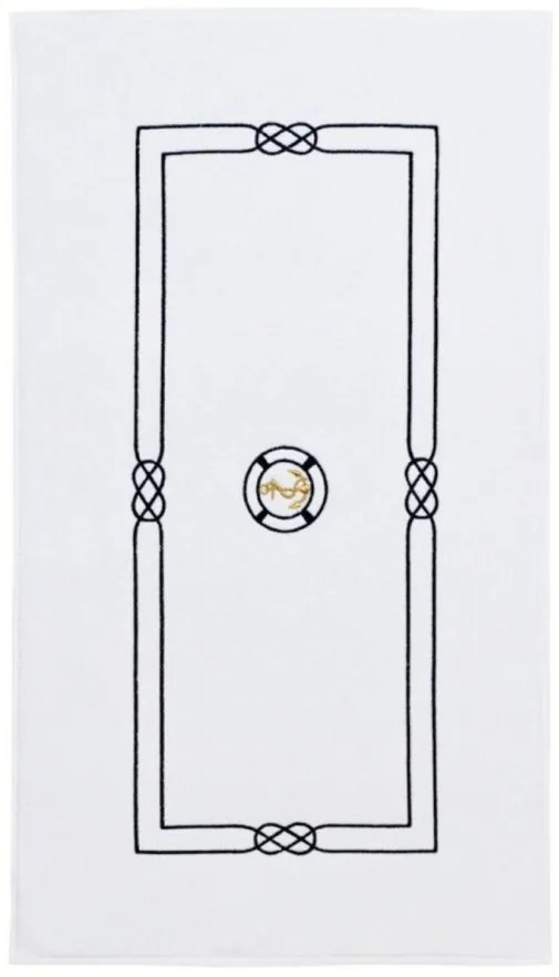 Dywanik łazienkowy MARINE MAN 50x90 cm Biały