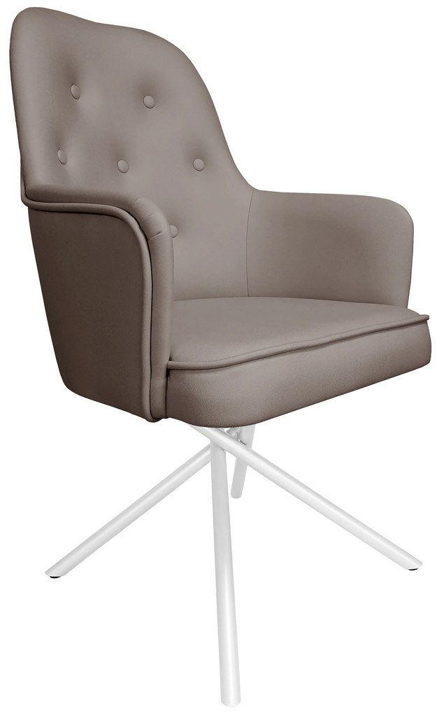 Krzesło SARA podstawa Krzyżak biała Vega26