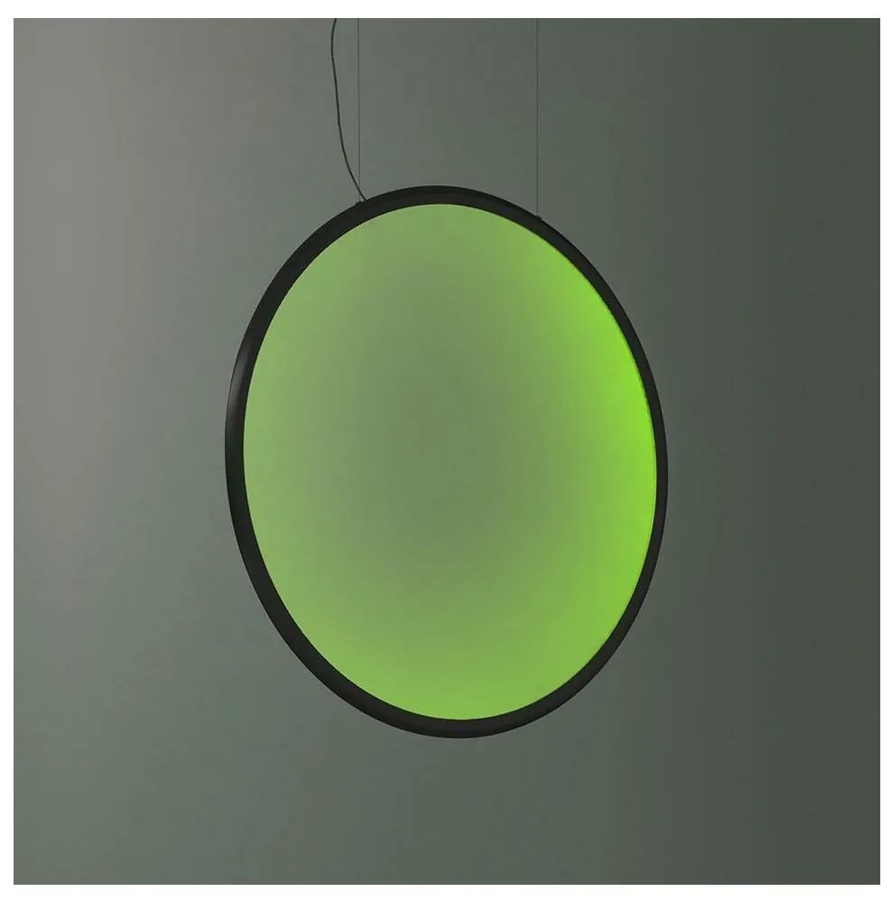 Artemide 1993330APP - LED RGBW Ściemnialny żyrandol na lince DISCOVERY LED/59W/230V czarny