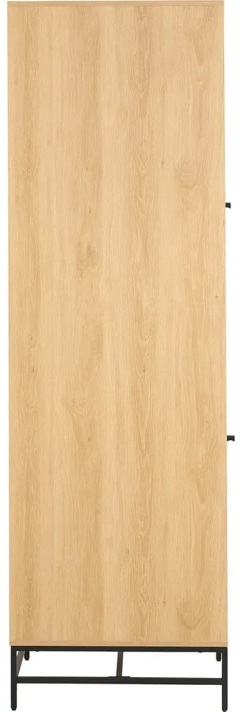 Szafa w dekorze dębu w naturalnym kolorze 51x200x60 cm Albany – Actona