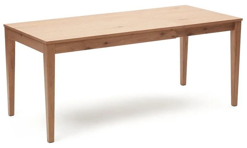 Rozkładany stół z dodatkowym blatem w dekorze dębu 80x120 cm Yain – Kave Home