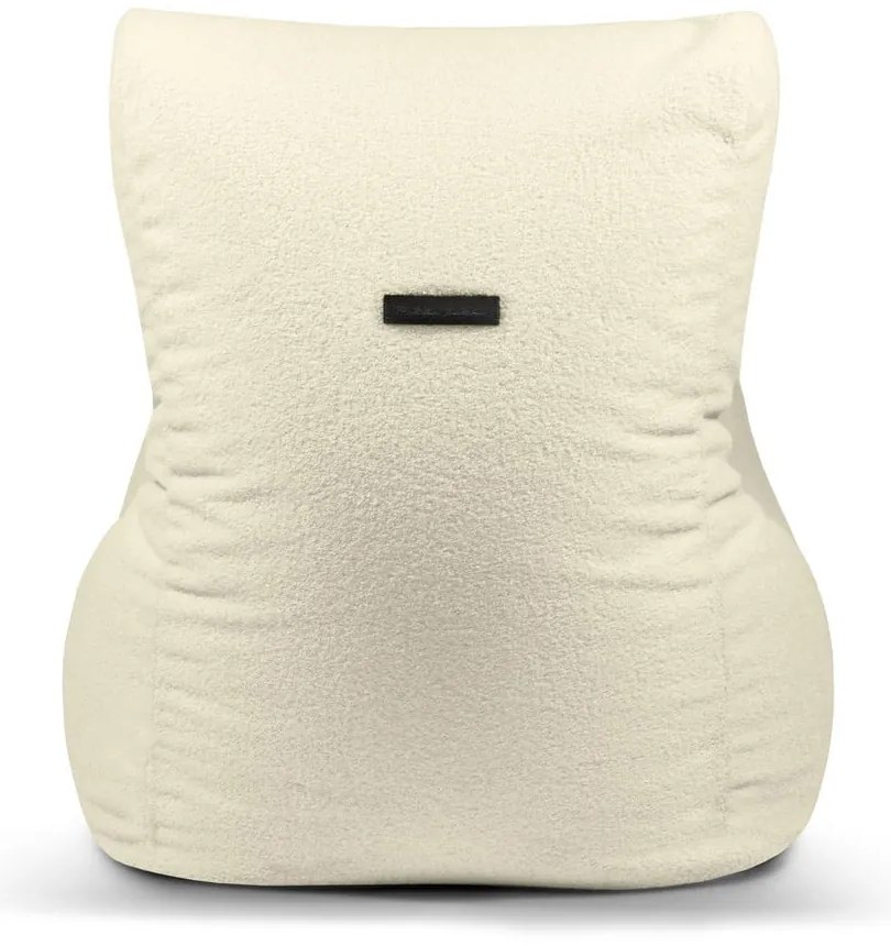 Kremowy worek do siedzenia z materiału bouclé Seat Lounge – SLOWDOWN