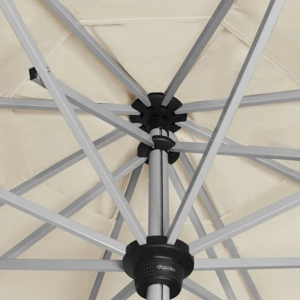 Doppler ACTIVE TELE parasol ogrodowy 340 cm czerwony